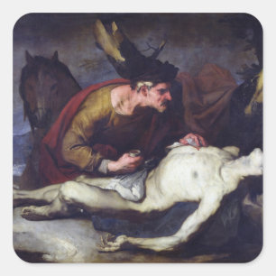 Adesivo Quadrado O Bom Samaritano