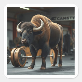 Adesivo Quadrado O "BUFFalo"