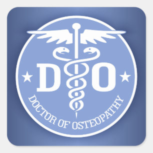Adesivo Quadrado O Caduceus FAZ 2