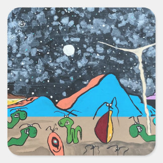 ADESIVO QUADRADO O CAMINHO LEITEIRO