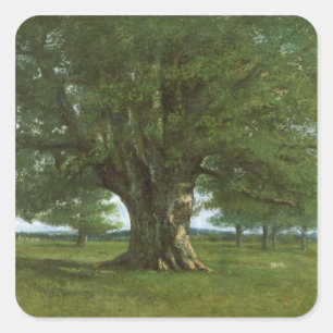 Adesivo Quadrado O Carvalho de Flagey, chamado Vercingetorix