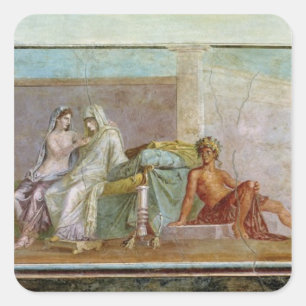 Adesivo Quadrado O casamento de Aldobrandini, ANÚNCIO 27 BC-14