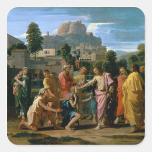 Adesivo Quadrado O Cego de Jericho