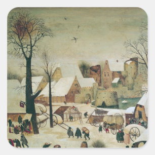 Adesivo Quadrado O Censo de Belém