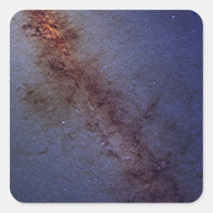 Adesivo Quadrado O centro de nossa galáxia Via Látea