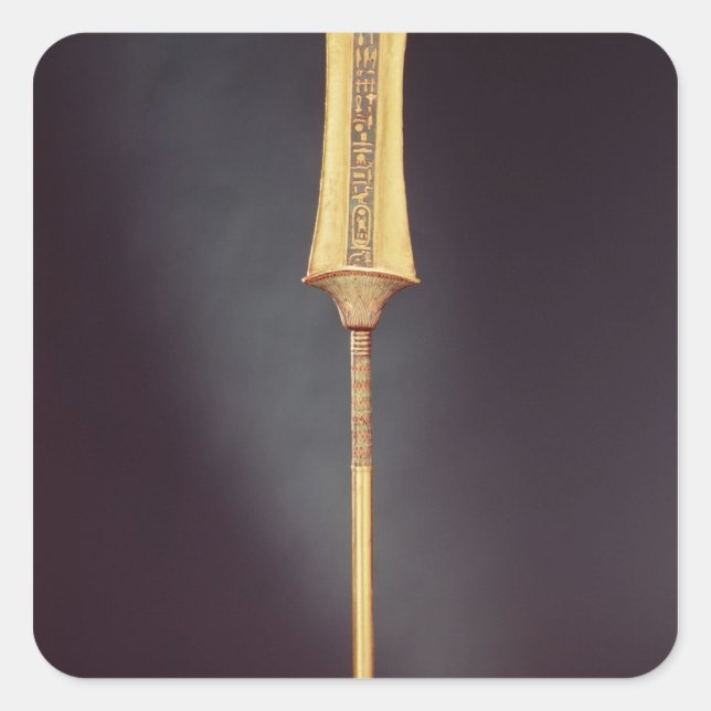 Adesivo Quadrado O cetro real, do Tumba de (Frente)