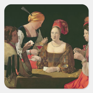 Adesivo Quadrado O Cheat com o Ás dos Diamantes