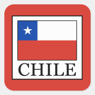 Adesivo Quadrado O Chile