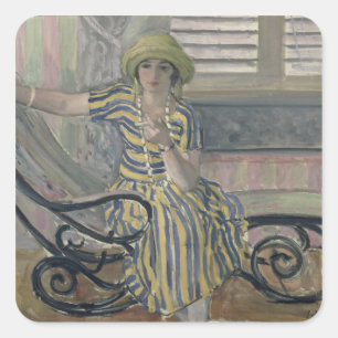 Adesivo Quadrado O cigarro