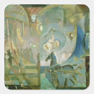 Adesivo Quadrado O circo, c.1910