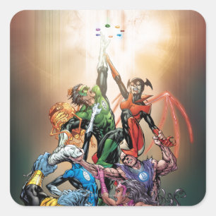 Adesivo Quadrado O cobrir o mais preto da noite