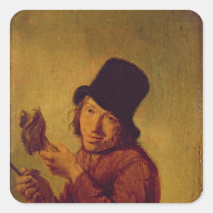 Adesivo Quadrado O comedor do presunto