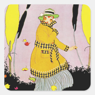 Adesivo Quadrado O compartimento de Mandel