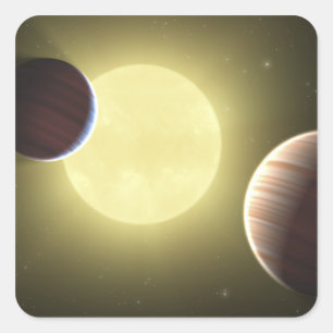 Adesivo Quadrado O conceito 2 do artista