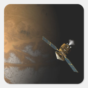 Adesivo Quadrado O conceito de um artista