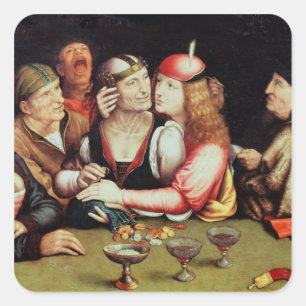 Adesivo Quadrado O contrato de casamento 2