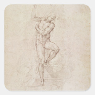 Adesivo Quadrado O cristo aumentado