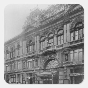 Adesivo Quadrado O critério Restaurante e Teatro, 1902