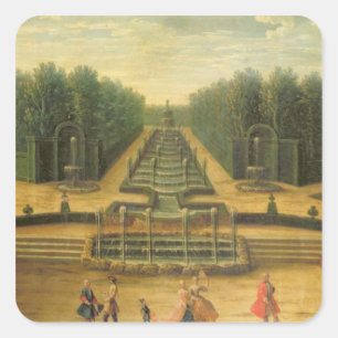 Adesivo Quadrado O d'Eau do teatro em Versalhes