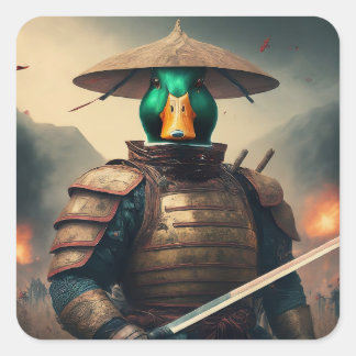 Adesivo Quadrado O Defensor Ducky