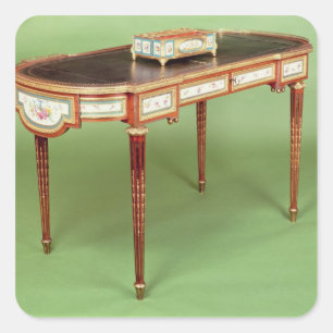 Adesivo Quadrado O departamento de Louis XVI plat com folheado