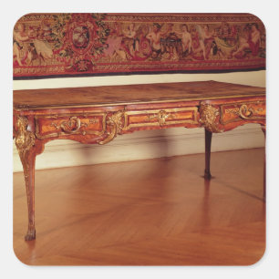 Adesivo Quadrado O departamento plat, francês, Cressent, 1730
