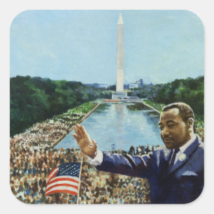 Adesivo Quadrado O discurso memorável 2001