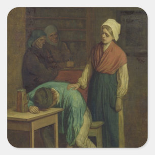 Adesivo Quadrado O Drunkard