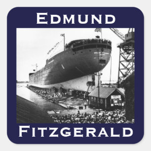 Adesivo Quadrado O Edmund Fitzgerald