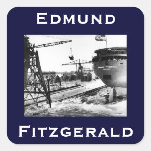 Adesivo Quadrado O Edmund Fitzgerald