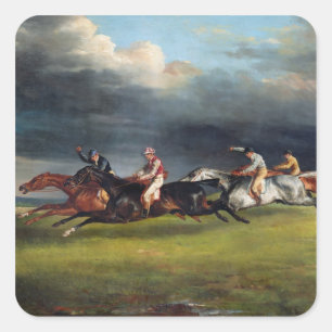 Adesivo Quadrado O Epsom Derby, 1821