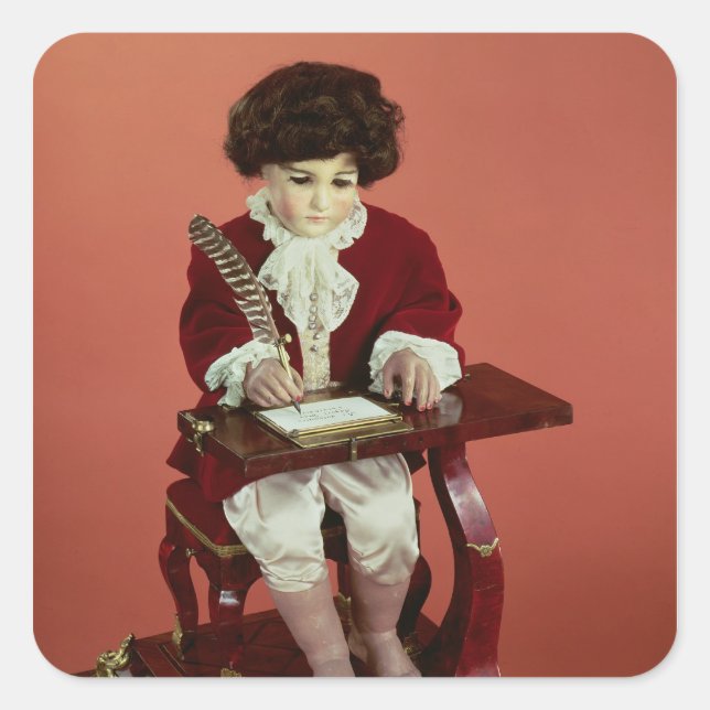 Adesivo Quadrado O escrevente (Frente)