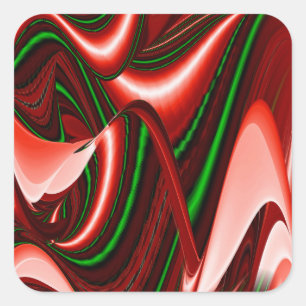 Adesivo Quadrado O espírito do Amor e da Esperança Abstrato 3D Ra