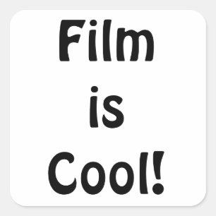 Adesivo Quadrado O filme é Legal! Quadrada