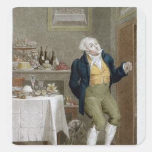 Adesivo Quadrado O Fim das Gastronomias