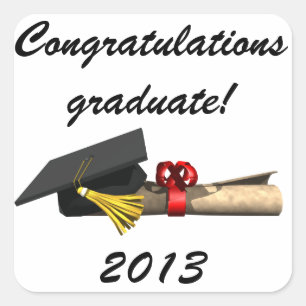 ADESIVO QUADRADO O FORMANDO -