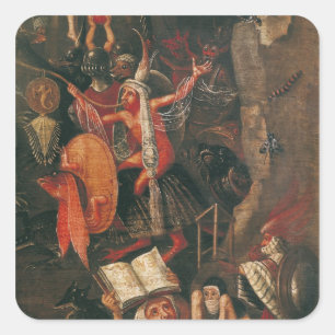 Adesivo Quadrado O Inferno