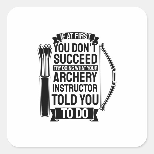 Adesivo Quadrado O Instrutor De Arquiteto Disse-Lhe Para Fazer (Frente)