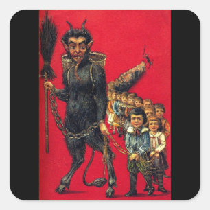 Adesivo Quadrado O Krampus