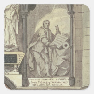 Adesivo Quadrado O lado oeste do canto do poeta, chapeia 25 'de