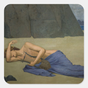 Adesivo Quadrado O lamento de Orpheus