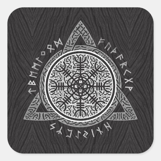 Adesivo Quadrado O leme da admiração (Frente)