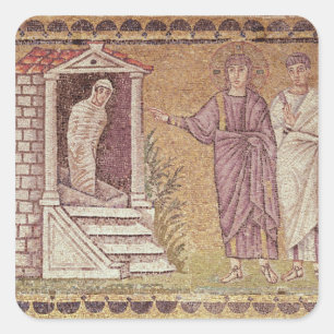 Adesivo Quadrado O Levantamento de Lázaro