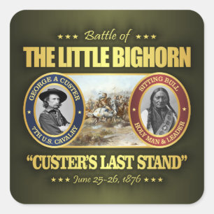 Adesivo Quadrado O Little Bighorn