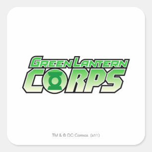 Adesivo Quadrado O logotipo 2 do corpo da lanterna de Gren