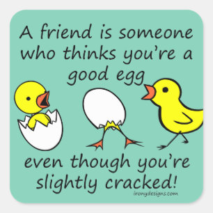 Adesivo Quadrado O Melhor Amigo Engraçado Dizendo Um Pouco De Engr