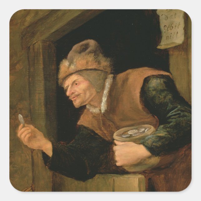 Adesivo Quadrado O Miser (Frente)