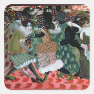 Adesivo Quadrado O Morte-Saison em Paris, 1913