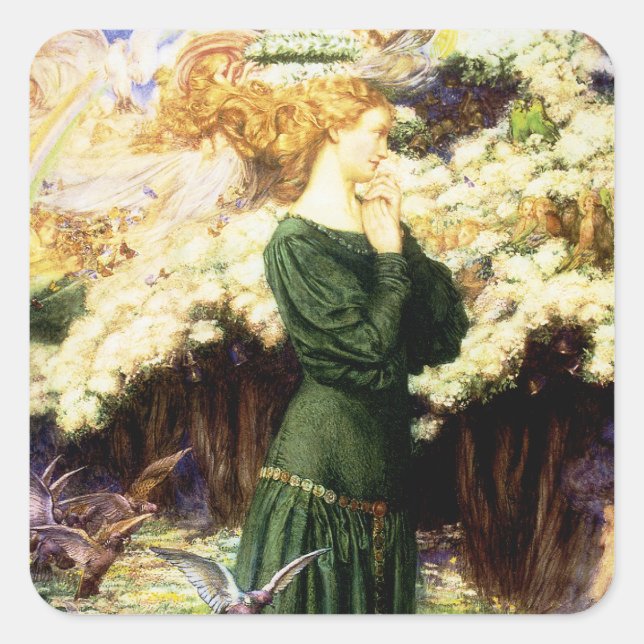 Adesivo Quadrado O Mundo do Lover (Frente)