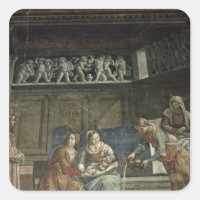 O Nascimento da Virgem, 1485-90